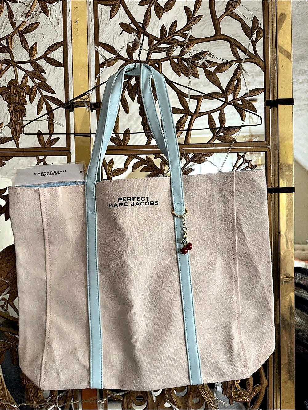 Marc Jacobs Perfect Marc Jacobs Canvas Tote Bag Perfect Canvas Tote Bag Pink &